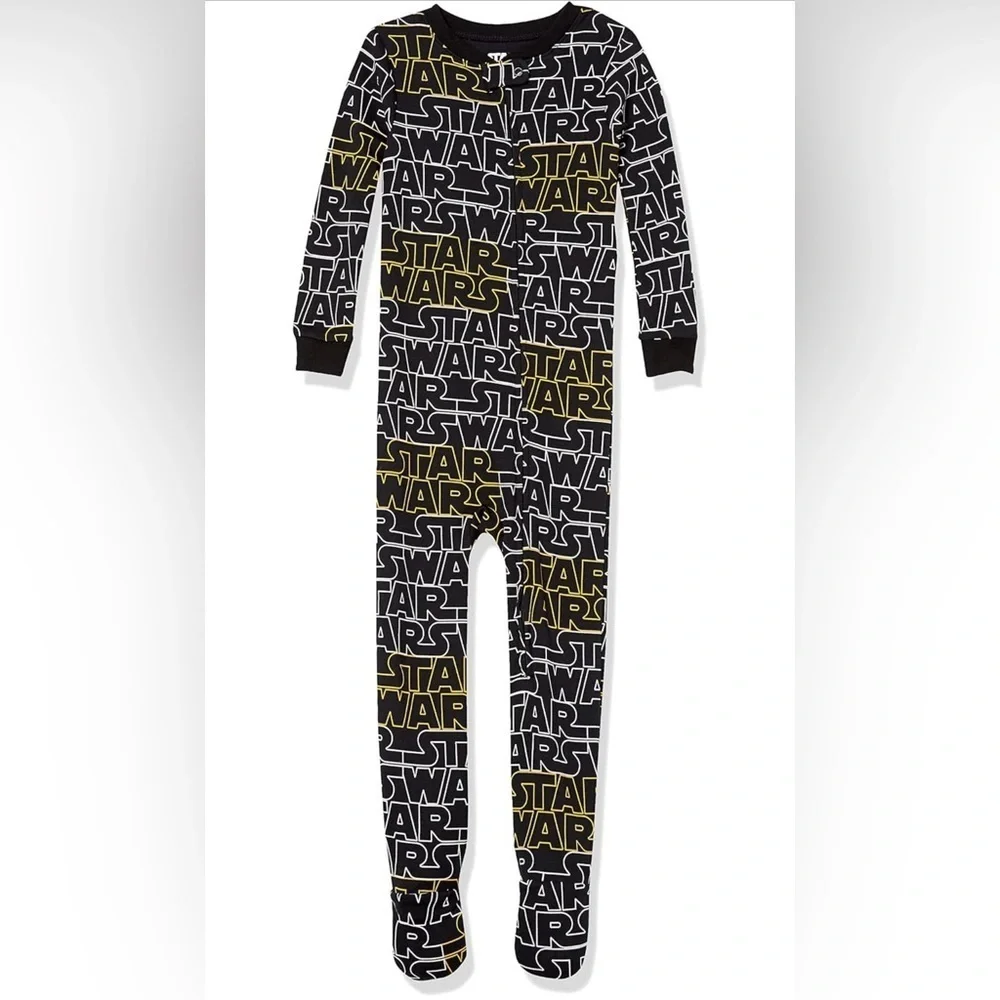 NWOT- Amazon Essentials Star Wars Onesie Pajamas  SIZE: 9 Months